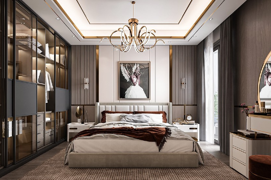 7 Mẫu Thiết Kế Phòng Ngủ Luxury Đẹp Sang Trọng Nhất 2022