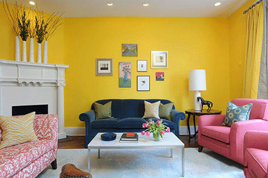 Cách Chọn Mẫu Sofa Phòng Khách Hợp Với Màu Vàng Ánh Kim